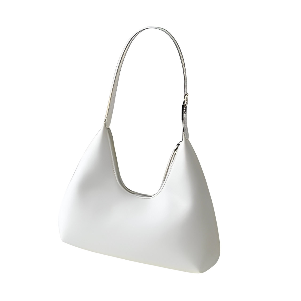 Alva - Halbmondförmige Umhängetasche mit Reißverschluss