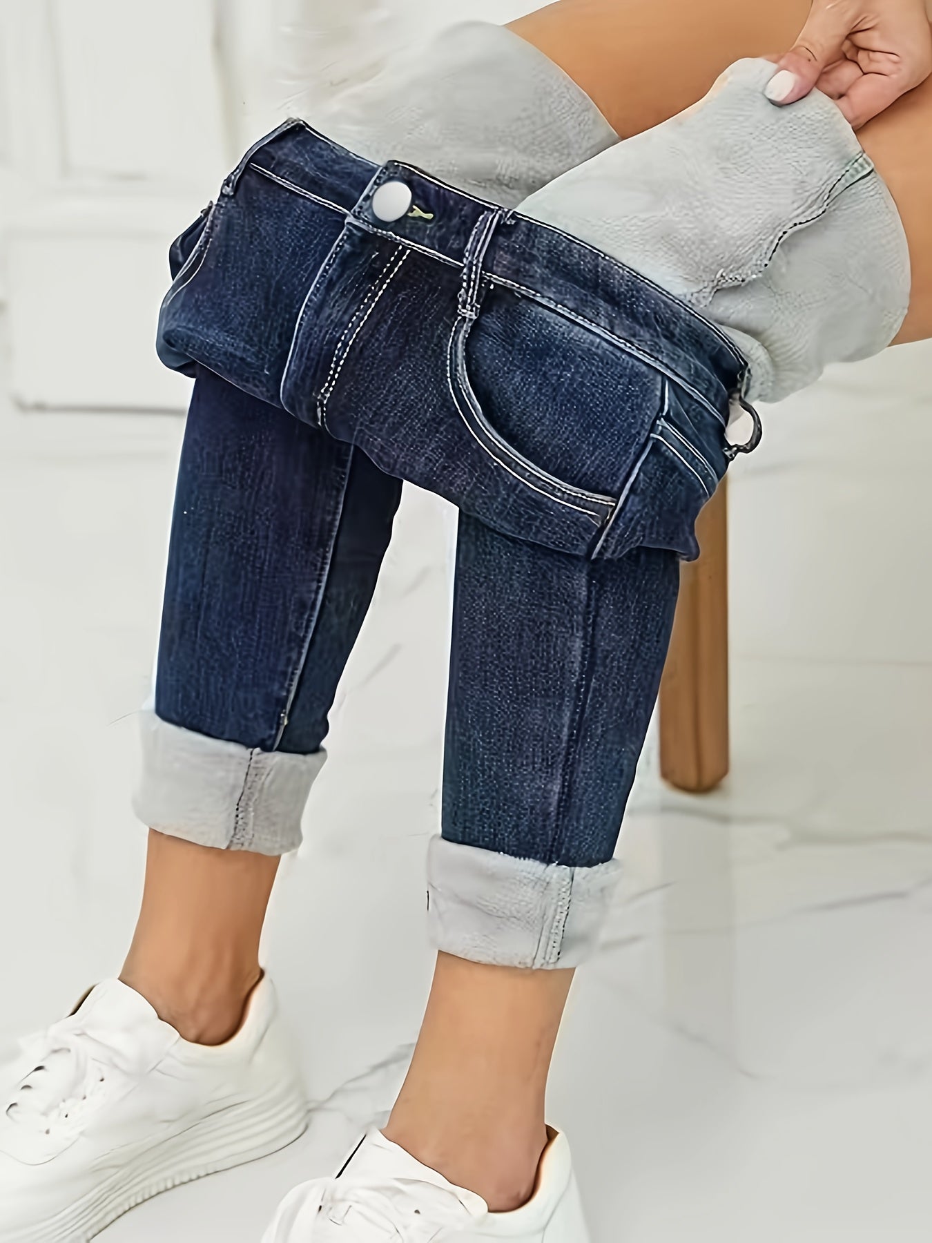 Bequeme Winterjeans - Moderner Stil für Frauen