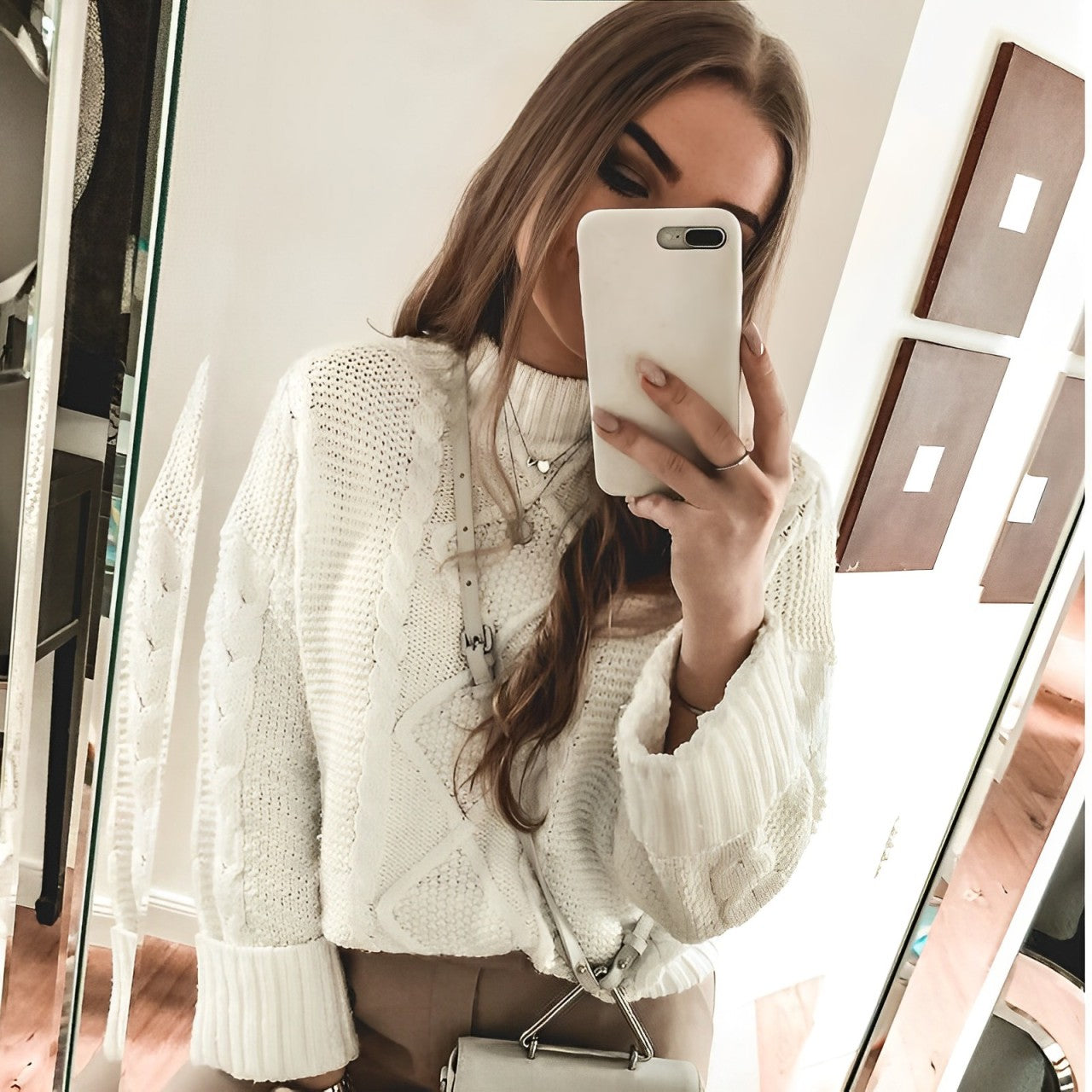 Alva - Gemütlicher Pullover mit Rundhals