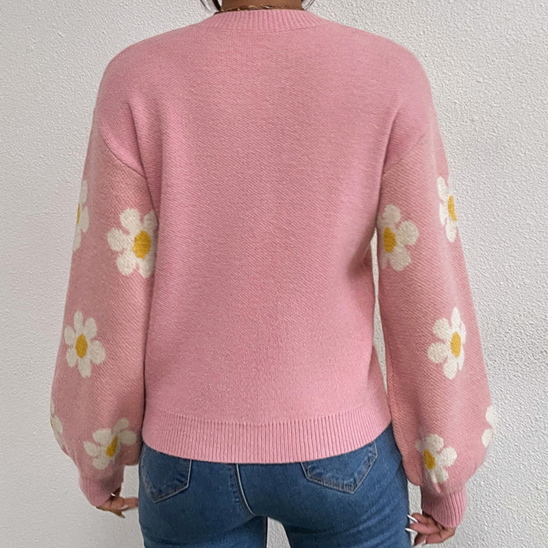 Norah I Pullover mit Blumendruck