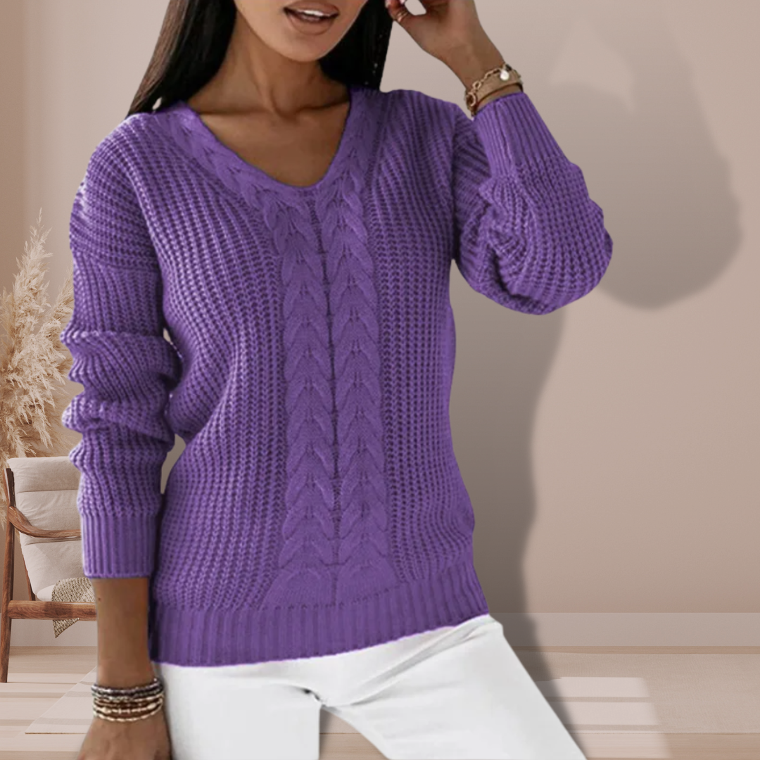 Sophies warme Umarmung™ | Gestrickter Pullover