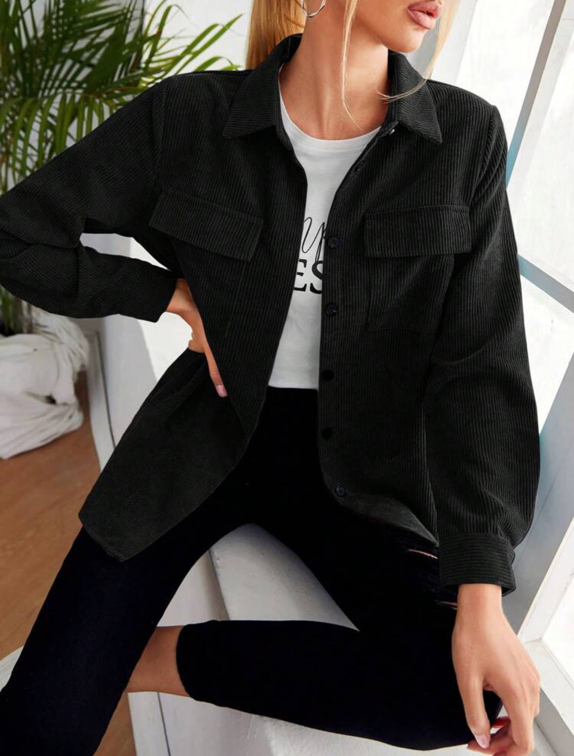 Lorraine - Modische Cordjacke