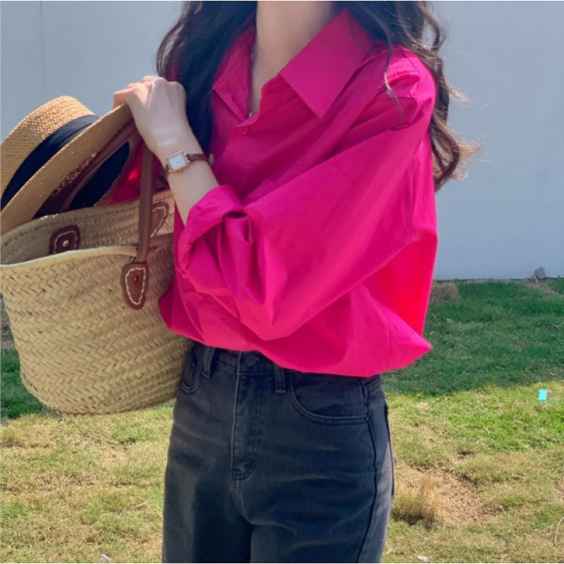 Viren | Elegante Trendige Oversize-Damenbluse – Komfort trifft Stil