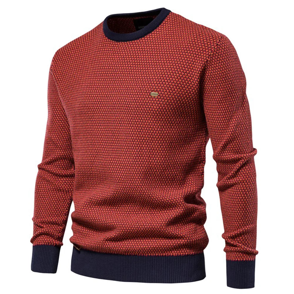 Niklas - Bequemer Slim Fit Strickpullover