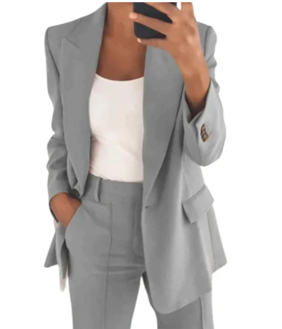 Olivia – Blazer-set mit jacke und hose