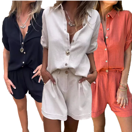 Mika - Zweiteiliges Set mit Knöpfen