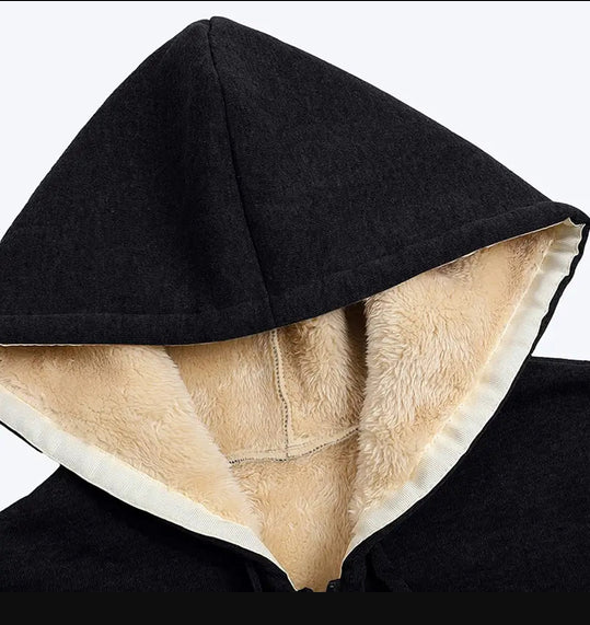 Lena l jacke mit kapuze, gefüttert mit kunstpelz