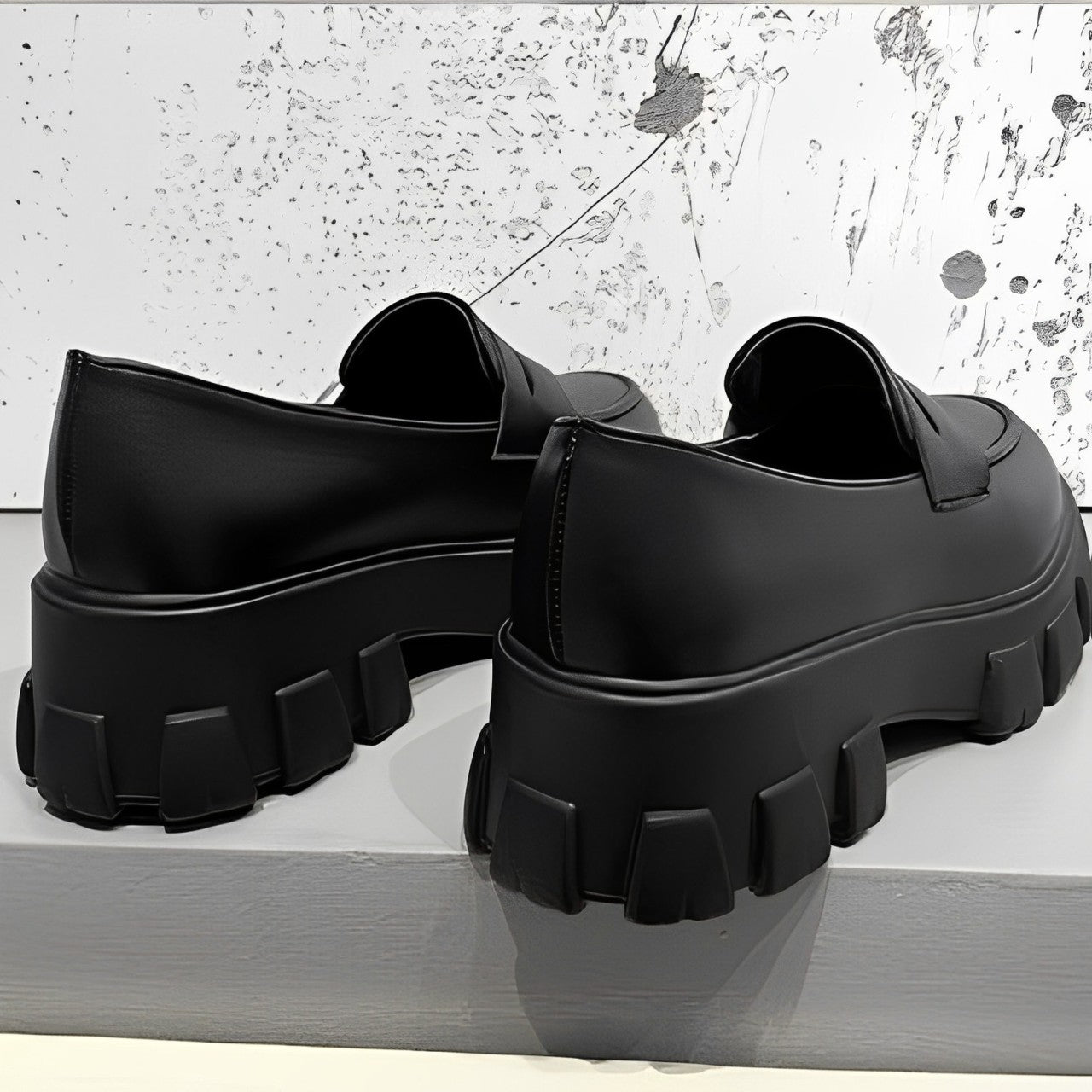 Alva - Vielseitige Lederschuhe mit Blockabsatz