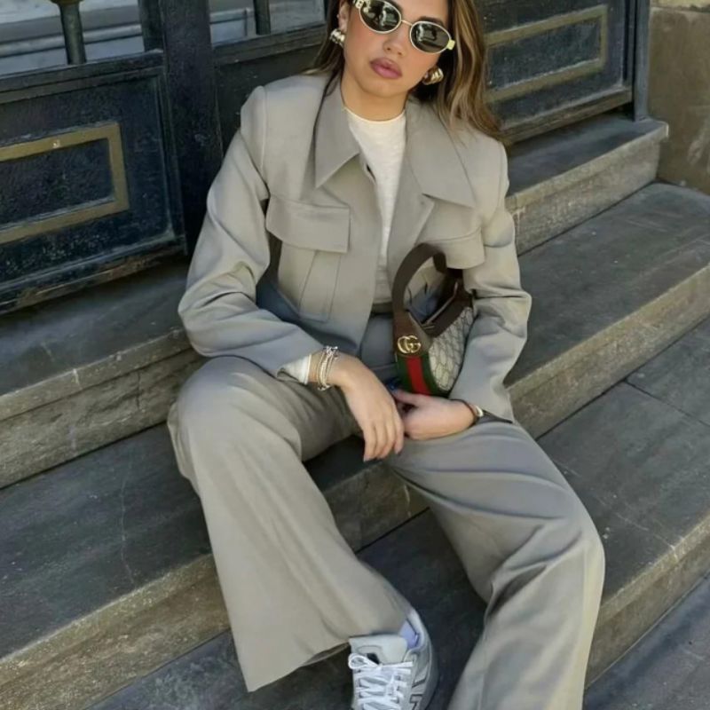 Heidi-Mode | Set aus Hose und Blazer für Damen