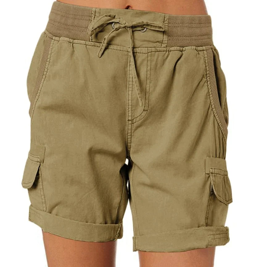 Mona – shorts mit hoher taille