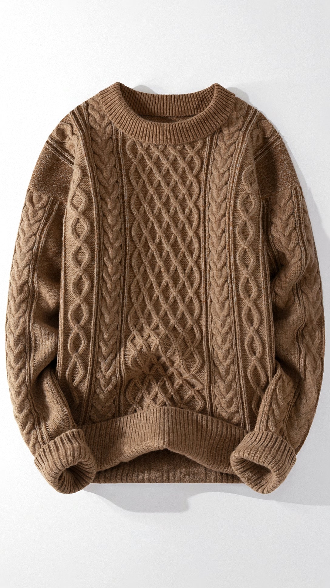 Abdal Kabelstrickpullover