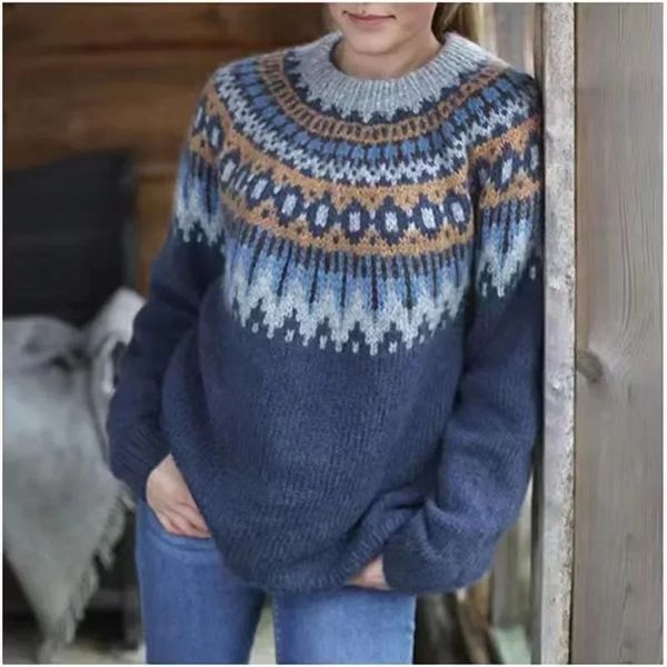 Ronja Jacquard-Strickpullover