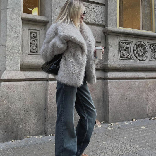 Withese | Kurze Pelzjacke für Damen