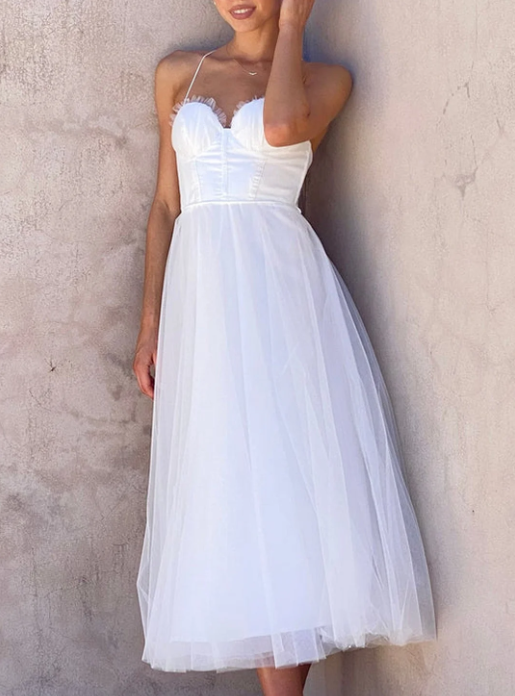 Alina's Ärmelloses Midi-Kleid