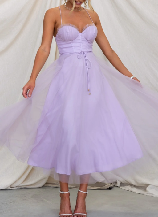 Alina's Ärmelloses Midi-Kleid