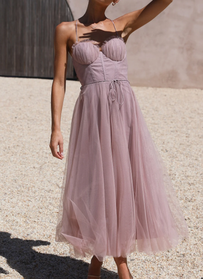 Alina's Ärmelloses Midi-Kleid