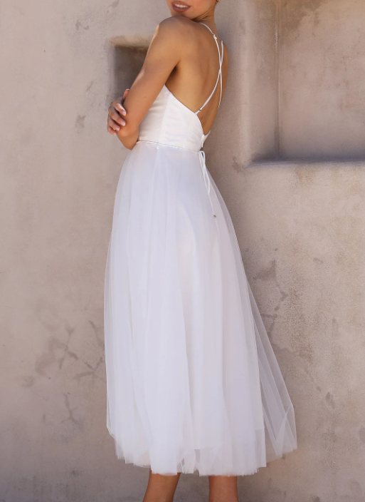 Alina's Ärmelloses Midi-Kleid