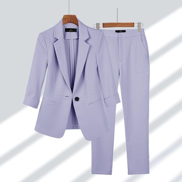 Elodie | Blazer und Hosen Set