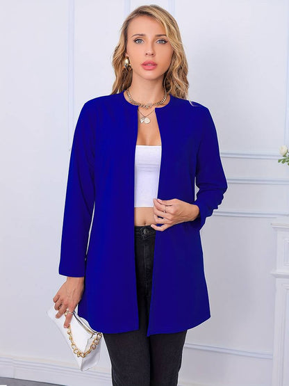 Olivia – lässiger blazer mit offener vorderseite