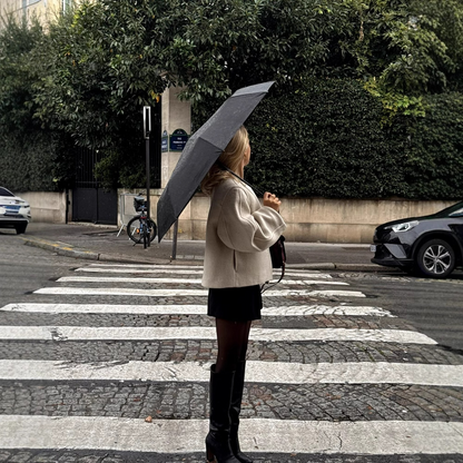 Amoura - Damen-Daunenjacke mit eckigem Kragen