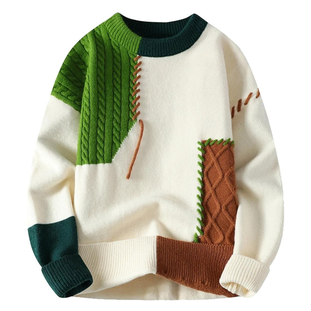 Ander - Patchwork Pullover