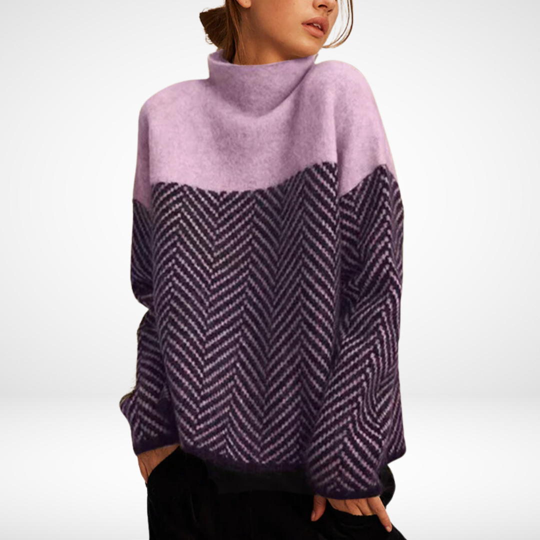 Alina - Weicher Rollkragenpullover für Damen