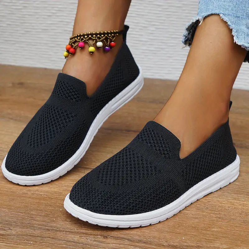 Ademende Mesh Ortopedische Sneakers Casual Slip-On