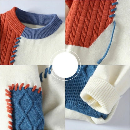 Ander - Patchwork Pullover
