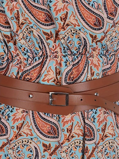 Sadera  | Blumiges Maxikleid für Frauen