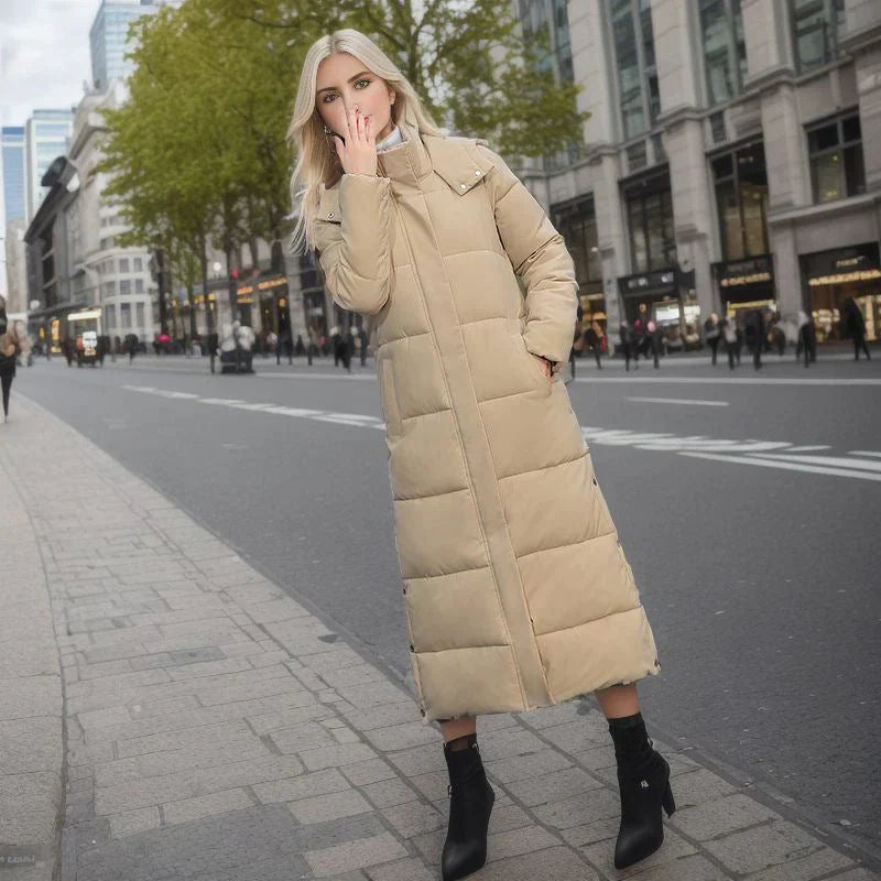 holly - lange winterjacke für damen