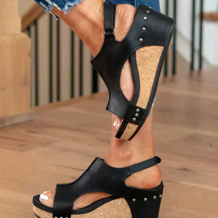 Chloe™ – Schicke Orthopädische Keilsandalen