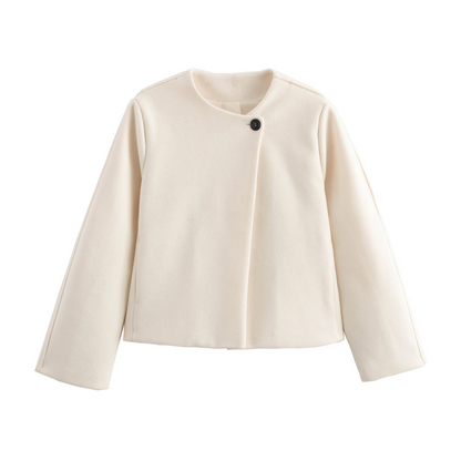 Amoura - Damen-Daunenjacke mit eckigem Kragen