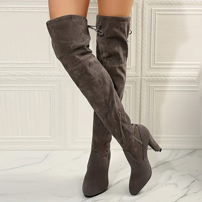 Elegante lange stiefel für damen