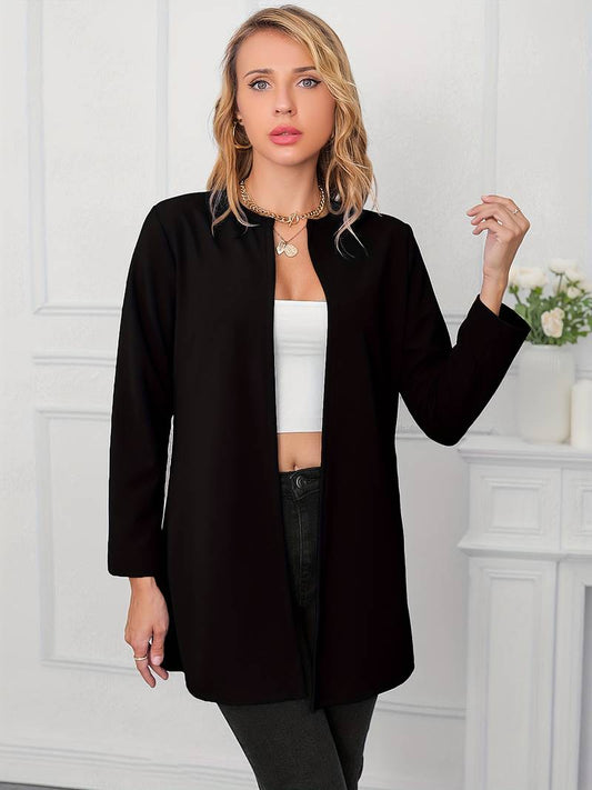 Olivia – lässiger blazer mit offener vorderseite