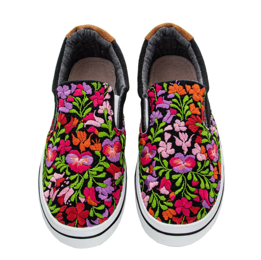 FIORELLA SNEAKERS - Modische Sneakers mit buntem Blumen Design