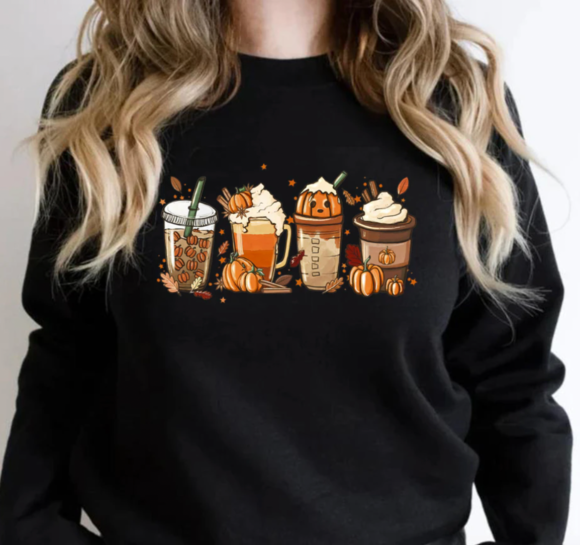 PUMPKIN SPICE - Stylischer Sweater mit individuellem Design