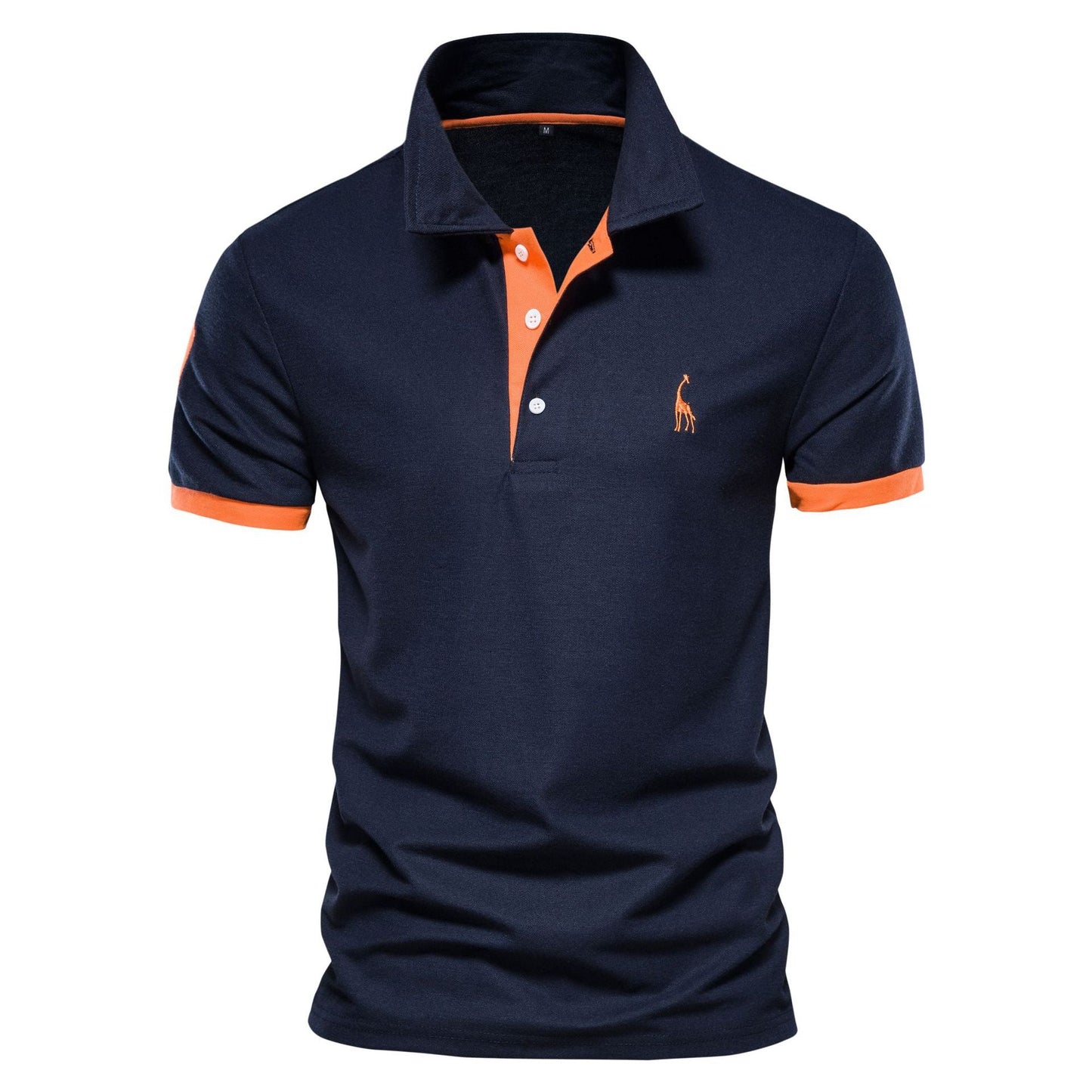 Jasper | Besticktes Poloshirt aus Stretch Baumwolle