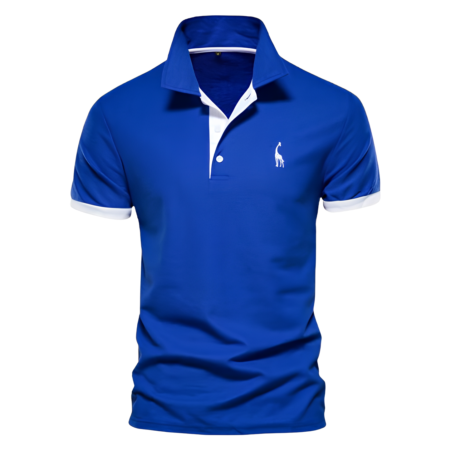 Jasper | Besticktes Poloshirt aus Stretch Baumwolle