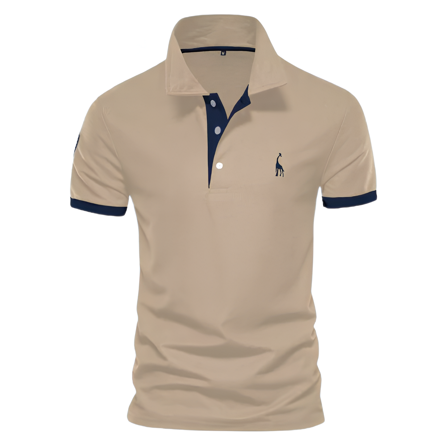 Jasper | Besticktes Poloshirt aus Stretch Baumwolle