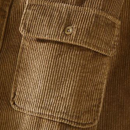 Alrich - Stilvolles Cord-Winterhemd für Herren