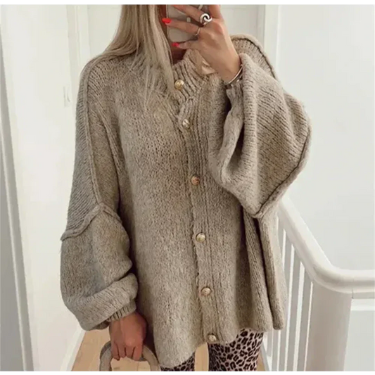 Sally Übergröße Strickjacke