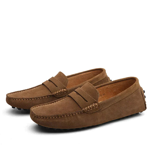 Wolfgang | Italienische Wildleder-Loafer