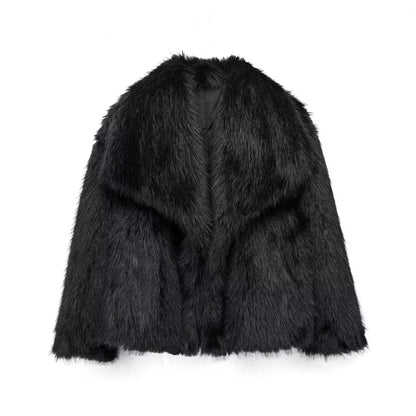 Olivia - WinterZauber Faux-Fur Mantel