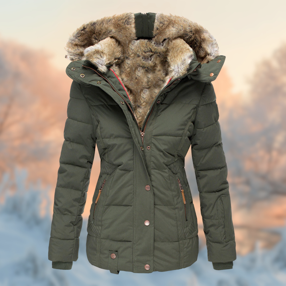 LILLY WINTER PRO – GEPOLSTERTE JACKE MIT WARMEM PLÜSCHFUTTER