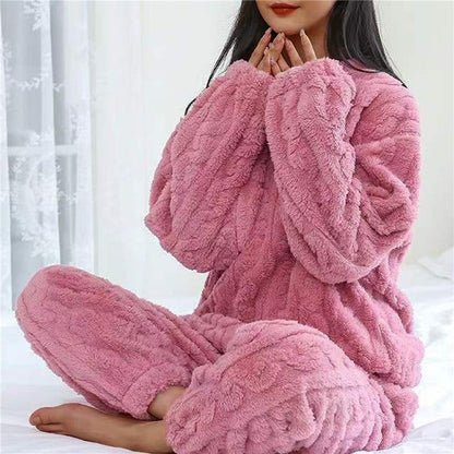 Angie – Kuscheliges Fleece-Pyjama-Set