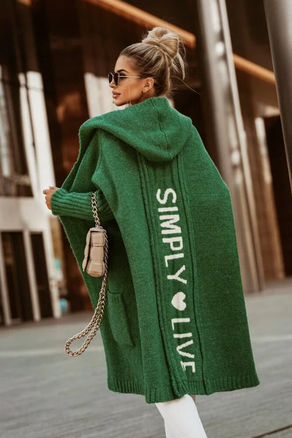 Margo - Lange Strickjacke für Damen