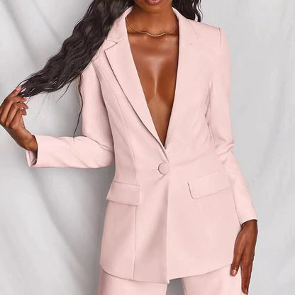 Heidi-Mode | Set Elegantes Blazer und Hose-Set für Damen