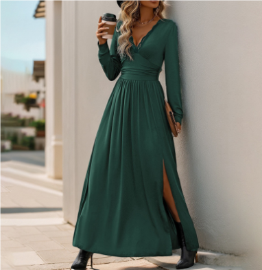 Alphosinem | Damen Elegantes Kleid | Maxi