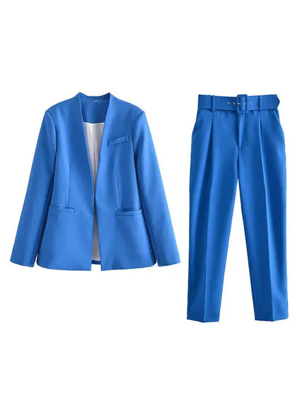 Galatea | Stilvolles Business-Set für Frauen [Blazer+Hose]