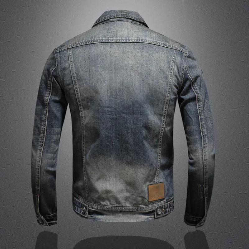 Leo - Elegante Retro-Denimjacke